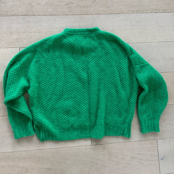 Xirena kenden alpaca blend sweater in green L - Picture 6 of 9